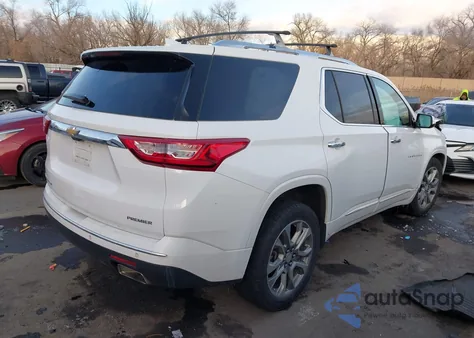 2019 Chevrolet Traverse Premier из США, поврежденный, VIN 1GNEVKKWXKJ271253